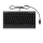 Klawiatura  przewodowa KEYSONIC ACK-595C+ mini USB/PS-2 combo